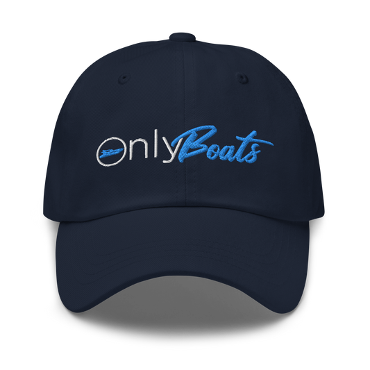 OnlyBoats Embroidered Dad hat
