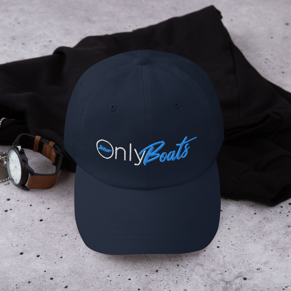 OnlyBoats Embroidered Dad hat – OnlyBoatz